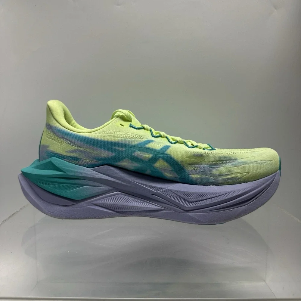 Asics Superblast 3 Yellow Energy Aqua 1013A177 Running Shoes Men's Size 9.5